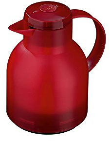 emsa Isolierkanne SAMBA, 1, 0 Liter, transluzentrot 504232