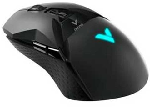 Rapoo VPRO VT950 kabellose Gaming Maus programmierbare Tasten 16.000 DPI Sensor LED-Multi-Color Beleuchtungssystem ergonomisch für Rechtshänder PC & Mac - schwarz