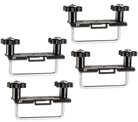 LST Dachbox Montagesatz Set U-Bügel 80 mm Metall Befestigung Pulverbeschichtet