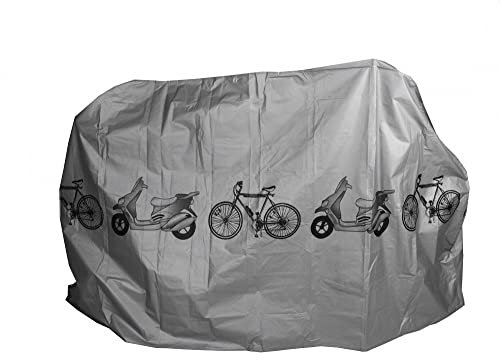 Boninbike Ivt042, Telo COPRIBICI B-Urban RINFORZ. Mis.230x110x80 CM Unisex Adulto, Grigio, 230 x 110 x 80