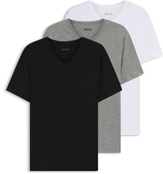 BOSS Hugo Herren T-Shirt Vn 3p Co T-Shirt, Assorted-pre-Pack,M