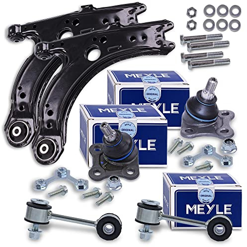 ATEC Germany 2x Querlenker Vorderachse vorne unten links & rechts mit | Kompatibel mit: AUDI A3, SEAT LEON, TOLEDO II, SKODA OCTAVIA I, OCTAVIA I Combi, VW BORA I, BORA Variant, GOLF IV