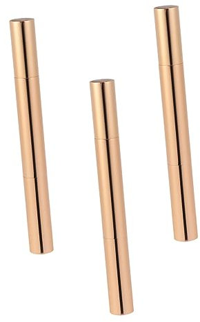 FOMIYES 3pezzi Tubetti Per Lucidalabbra Ricaricabili Per Lucidalabbra Contenitori Per Colori Per Labbra Dispenser Vuoto Leggero e Compatto Adatto Per Riempire e Essenziali