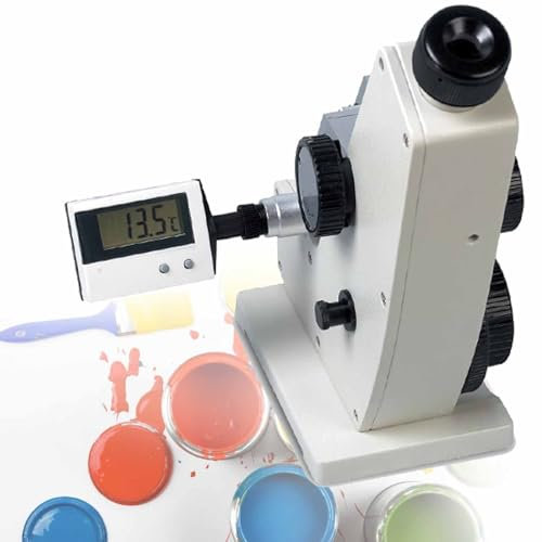 SACLMD Abbe-Refraktometer,monochromatisches Refraktometer,professionelles monokulares Laborrefraktometer,digitales Brix-Refraktometer,optische Laborausrüstung