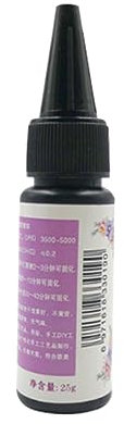 STOBOK 25g Resina Uv Per Creazioni Te Colore Colla Indurente Per Gioielli e Decorazioni Artigianali Materiale Sicuro e Non Tossico Perfetta Per Moulds e Accessori Moda