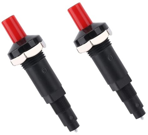 Tinoaly Encendedor piezoeléctrico, 2 piezas de repuesto piezoeléctricas para parrilla, chimenea, barbacoa, horno, calentador al aire libre