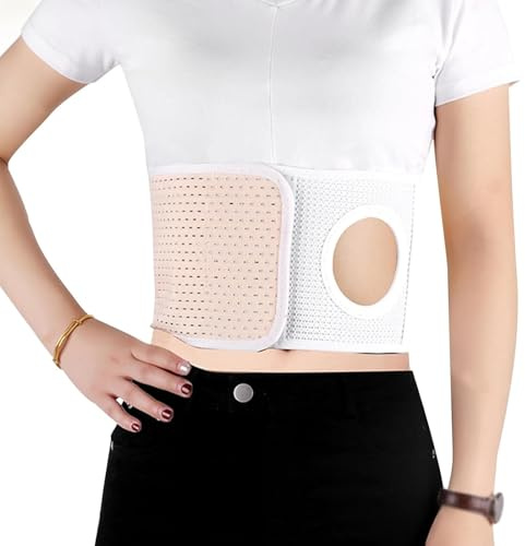 Kolostomiband, Universella Stomiband, Bukbråcksstöd, Breddat 16 Cm För Stomipatienter för att Förhindra Parastomalt Bråck, Kan Användas under alla Årstider(S)