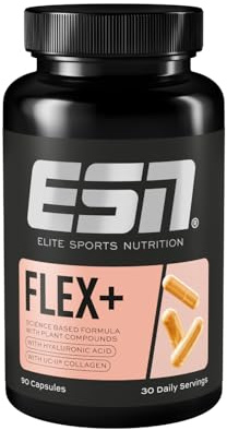 ESN Flex+, mit Kollagen, Hyaluron und Mikornährstoffen, 90 Kapseln