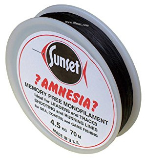 Sunset Amnesia Black Memory Free Monofilament (20lb)