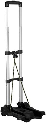 Xcase Transportkarre: Ultra-kompakte Falt-Sackkarre mit PVC-Rädern, bis 45 kg belastbar (Transportwagen, Camping Sackkarre, Einkaufstrolley)