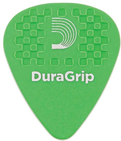 D'Addario DuraGrip Gitarrenplektren mit Griff für akustische, elektrische und Bassgitarre, mittel, 25 Stück