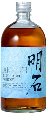 White Oak AKASHI BLUE Label Whisky 40% Vol. 0,7l