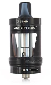 Innokin Zenith Pro - Atomizador | Depósito de 5,5 ml | Diámetro de 24 mm (producto sin nicotina) (negro)