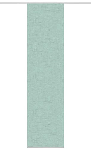 Flächenvorhang Deko blickdicht MARLIES, Farbe mint, Größe BxH 60x245 cm