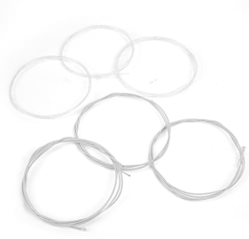 Stück Gitarrensaiten, Gitarrenzubehör, Zugfestigkeitssaiten, Ersatzlegierungssaiten, Instrumentenzubehör (klassische Gitarrensaiten)
