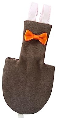 Angoily Vogelwindel Für Papageien Einstellbarer Fluganzug Für Haustiere Und Hochabsorbierend Für Wellensittiche Und Nymphensittiche Dunkelkaffee Xs