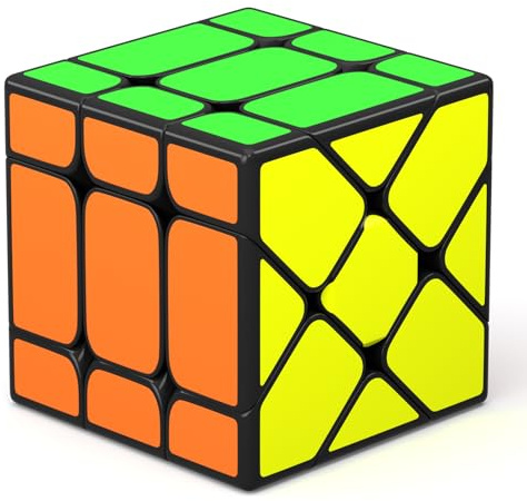 Vdealen Irregular Zauberwürfel Speed Cube Zauberwürfel Original, Glatte Magic Cube für und Fortgeschrittene, Festival Geschenk für Kinder Teenager Kindergeparty