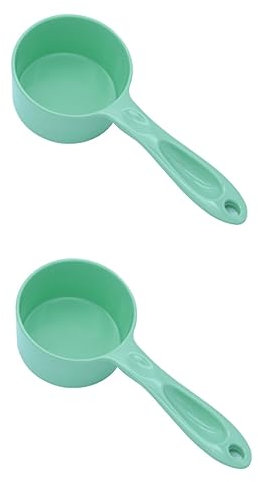 Yardwe 2 Piezas Pala Agua Taza medidora Comida para Mascotas Cuchara dosificadora Comida para Perros Pet Feeder Vaso medidor Cuchara Comida para Mascotas el Cuchara Pala
