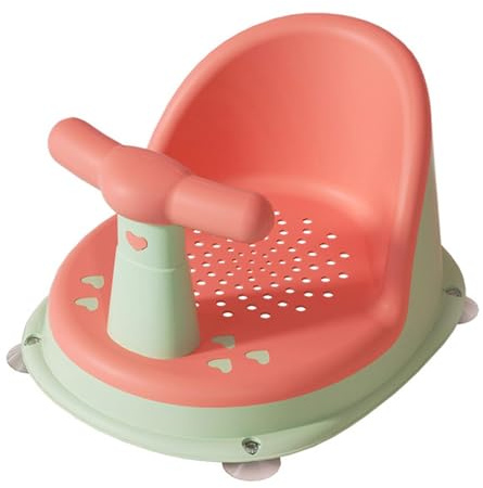 Asiento de baño para bebé, soporte plegable, bañera de bebé con fuerte succión diseñada por aerosol, asiento de bañera de bebé, asiento de ducha de bebé, silla de baño para bebé con respaldo
