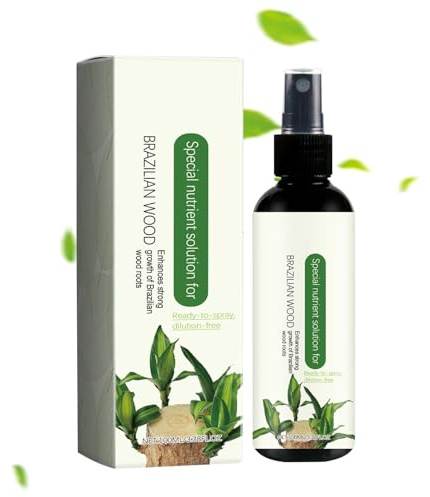 Alimenti vegetali idroponici, nutrienti vegetali,Cibo per piante in legno brasiliano - Fertilizzante nutriente liquido multiuso per piante da interni per piante in vaso da interni