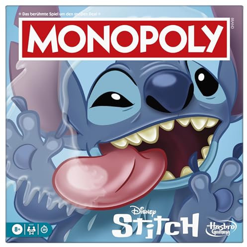 Monopoly Disney Stitch Edition Brettspiel - Deutsche Fassung