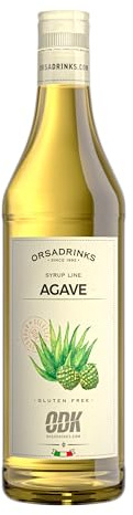 ODK Agave Syrup | Natural Sweetener for Cocktails, Coffee, Iced Tea, Cooking, Baking and Desserts | 75cl Bottle