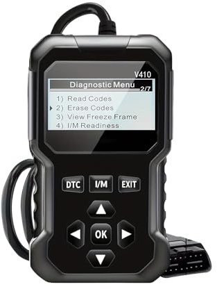 Herramienta de diagnóstico automotriz – Escáner de control de código de vehículo en 12 idiomas – Herramienta de diagnóstico automotriz – para mecánico, camión, motor, taller, garaje para casa al aire