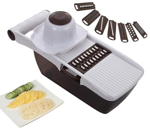 Cortador Verduras,Gadget Multifuncional Manual Portátil Para Cortar,Picador Y Rebanador De Verduras | Para Cortar Y Picar Frutas Y Alimentos En La Cocina, Hogar, Casa Y Apartamento