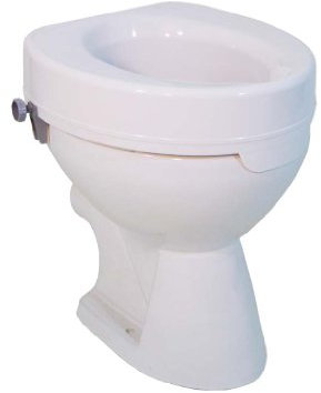 Drive Medical Ticco 2G Rehausseur WC sans couvercle Blanc