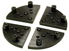 Holzmann - Plateau de reprise 4 mors D. 125 mm DP95PS - Holzmann