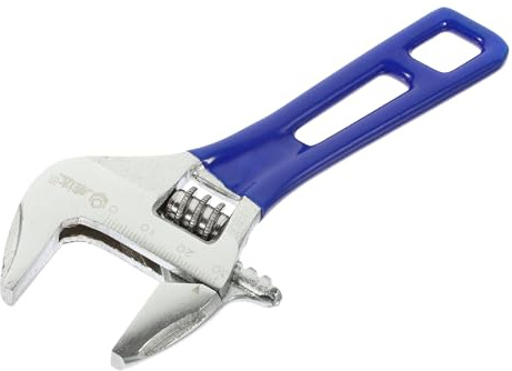 SEWOART Llave Inglesa Ajustable de Mango Corto para Ducha y Grifo, Acero al Carbono, Gran Apertura, Herramienta Multifuncional de Baño Color Aleatorio