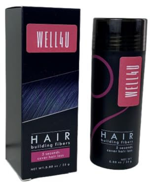 WELL4U – Haarauffüller – Streuhaar – Schütthaar – Haarverdichtung /10 Farben, 25g sofort lieferbar! (Blond, 25 gramm)