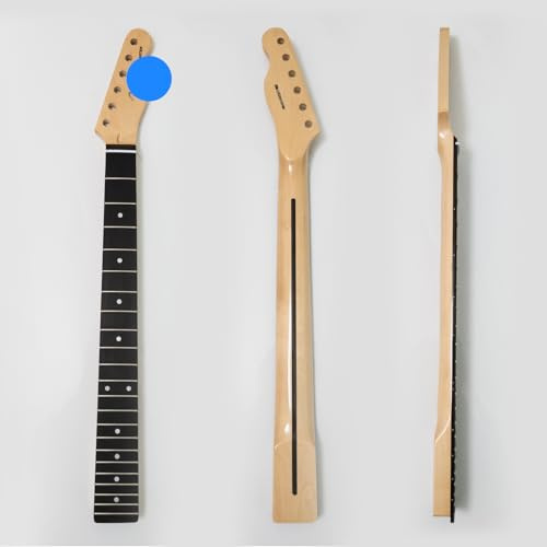 Manico per chitarra Fender Telecaster, 22 tasti jumbo medi, tastiera in palissandro, truss rod regolabile, sostituzione/aggiornamento per chitarre