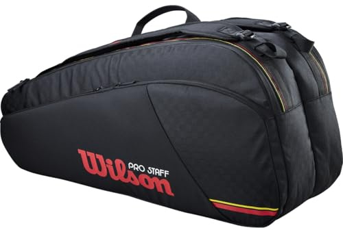 WILSON PRO Staff Classic 6PK Racket Bag Black