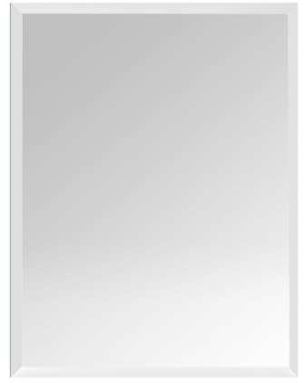Relaxdays Specchio Senza Cornice 40 x 60 cm, bisellato, Verticale/Orizzontale, Bagno e corridoio