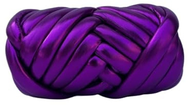 Hilo De Lana Gorda Material de cuero brillante alambre, bolsa artesanal, almohada tejida lana hecha a mano, relleno nido, hilo central(Color 6,1KG)