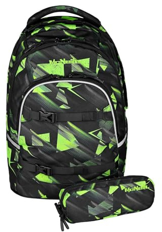 McNeill Schulrucksack Milo School Backpack Mrrow schwarz