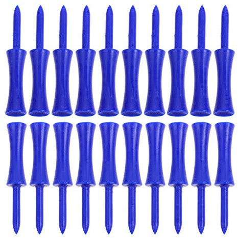 100Pcs 68mm Kunststoff STEP DOWN Golf Tees Graduated Castle Tee Höhe Kontrolle