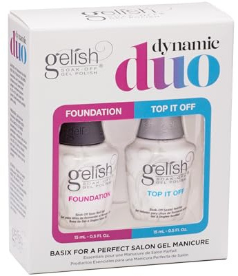 Gelish Gelish Top + Base Foundation - Dynamic Duo - Top- & Base Coat - 15ml - 2er Set - Überlack/Unterlack Gellack