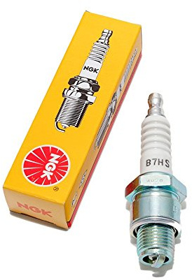 Zündkerze NGK B7HS (für Standard - SIMSON-Motor) | Wärmewert 7, Gewinde M14 x 1,25, Gewindelänge 12,7 mm; kompatibel mit PIAGGIO Diesis 50, Fly 50, APRILIA Area 51