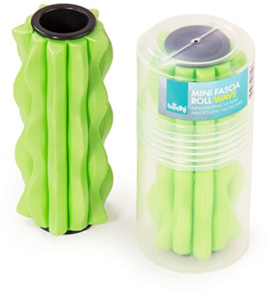 Bodhi Mini Faszien-Rolle | Varianten: WAVE & SPIKE | Handliche Medirolle für Arme, Beine & Füße | Ideal für Faszientraining, Selbstmassage & Muskelverspannung | Praktische Reisegröße (Wave)