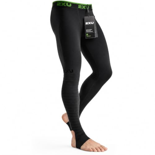 2XU Power Recovery Compression Tights, MA4417b, Schwarz/Nero