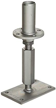 Pitzl Pfostenträger - System 10930/10931, Verstellbereich 170 mm bis - 285 mm