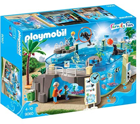 PLAYMOBIL Playmobil-9060 Family Fun Aquarium, Mehrfarbig (9060)