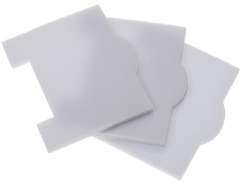 vhbw filterset 3 x dammsugarfilter kompatibel med Kärcher NT 362 Eco | NT 40/1, NT 361 Eco TEA, NT 361 Eco Te dammsugare – skumfilter