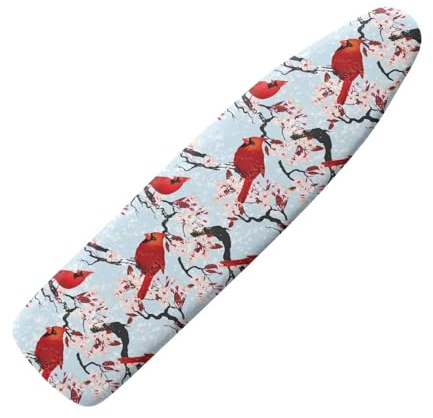 Belidome Bird Flower Print Premium Large Ironing Boards Cover 136 x 39cm Padded
