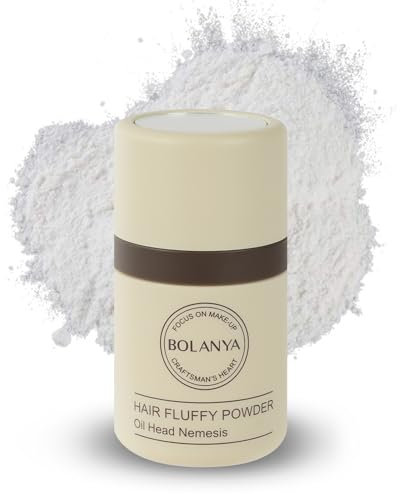 Quick Hair Styling Texturising Powder, Hair Oil Control Powder Volumising Hair Products with Mirror and Puff, Instant Volume and Matte Finish Thickening Product