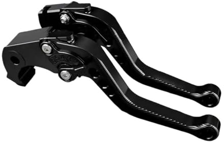 Manetas Freno para Kawasaki Z900 Z 900 2021 2022 2023 2024 3D Palanca De Embrague De Motocicleta Juego De Palanca De Freno Palancas De Mango Ajustables Embrague Palanca Freno(Negro)