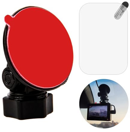 Raykce Dash Cam Mount, Dash Cam Sticky Pad for Nextbase 112 212 312GW 412GW 512GW 612GW, Self-Adhesive Dash Cam Holder Kit with A Car Windshield Electrostatic Film