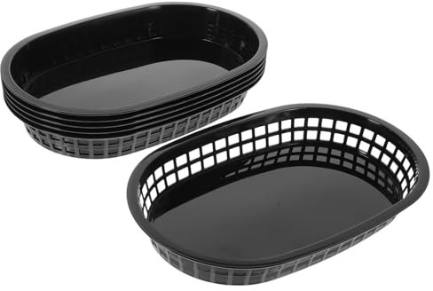 Garneck 6pezzi Vassoio Portaoggetti Da Cucina Ciotola Snack Cesto Frutta Portaverdure Organizer Alimenti Per Piano Di Lavoro